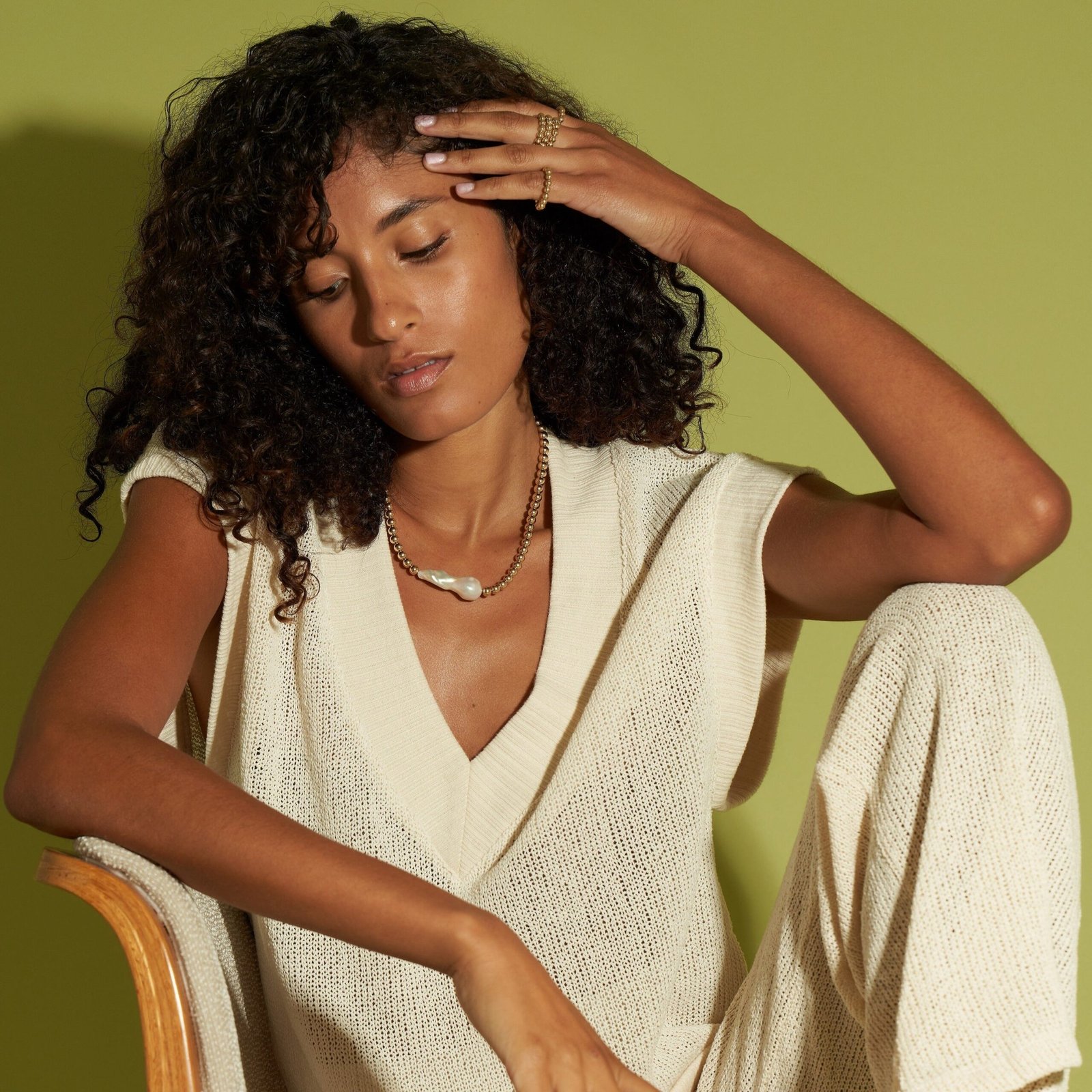 JOSEPHINE NECKLACE 6MM - Image 4