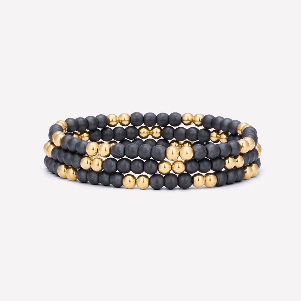 ANDREA HEMATITE BRACELET 4MM - Image 2