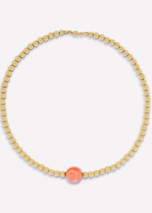 SIRENA CORAL NECKLACE 6MM
