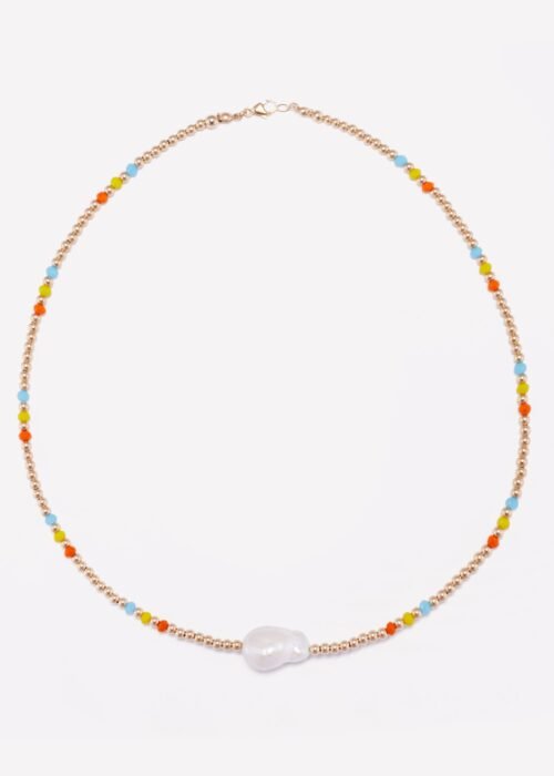 AQUA MILA RAINBOW NECKLACE 3MM