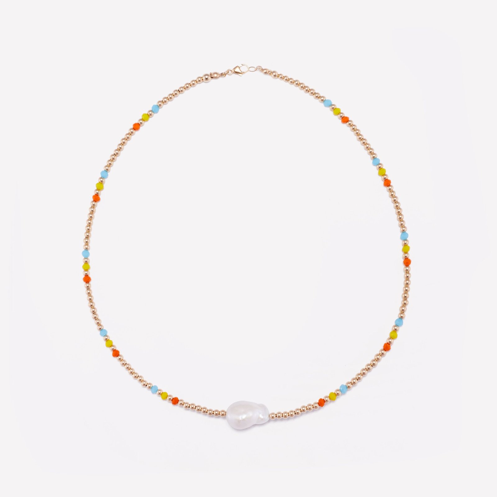 AQUA MILA RAINBOW NECKLACE 3MM