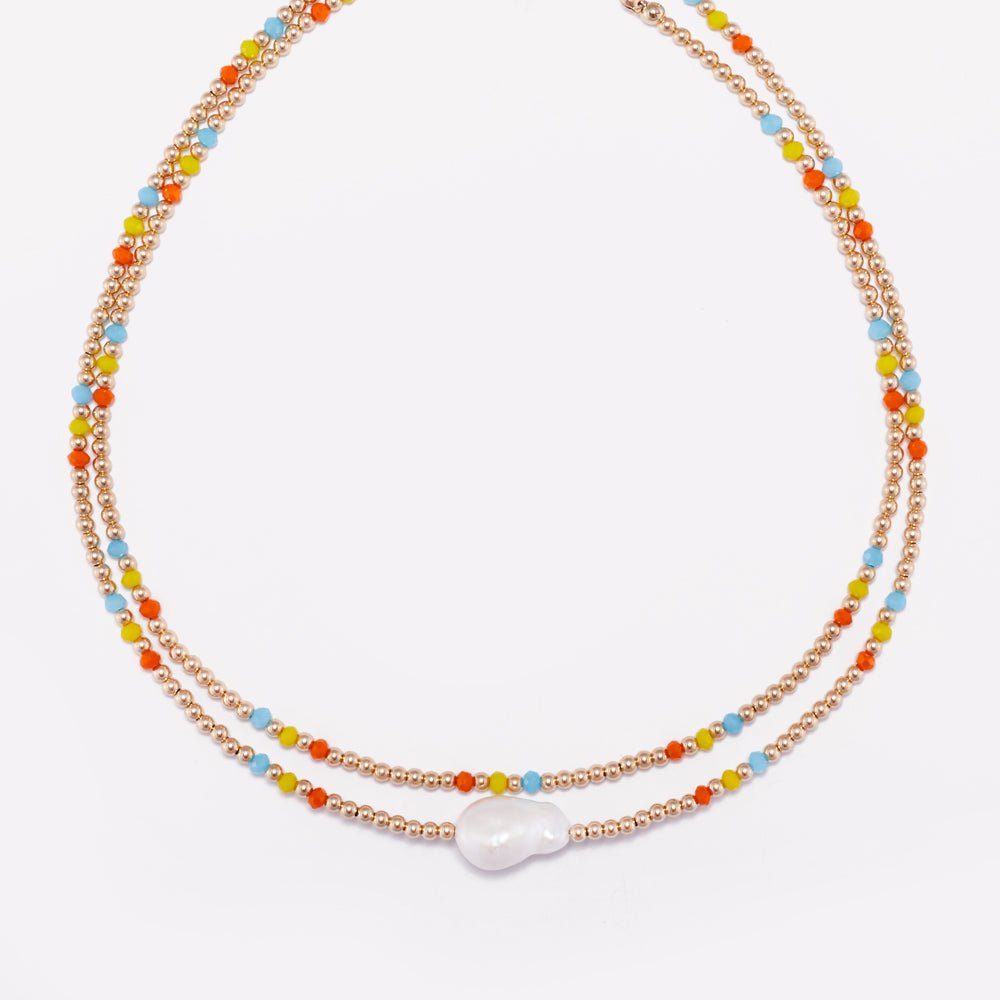 MILA RAINBOW NECKLACE 3MM - Image 3