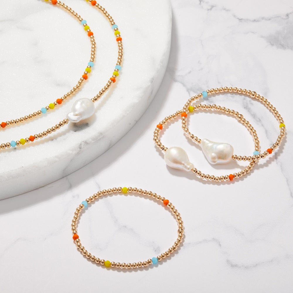 AQUA MILA RAINBOW NECKLACE 3MM - Image 4