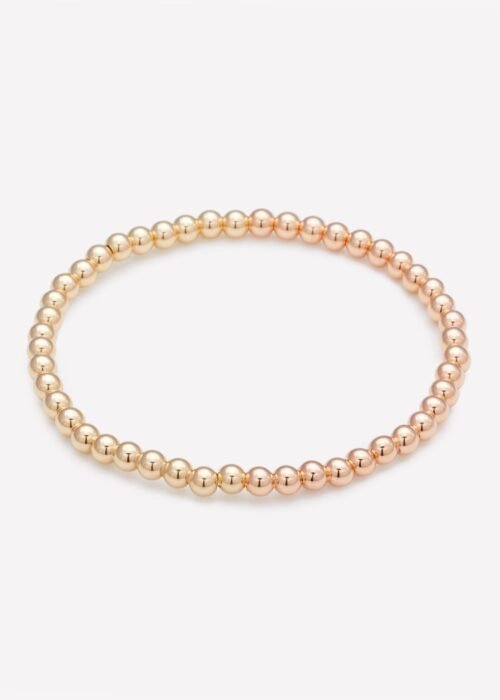 JEN 2 TONE BRACELET 4MM