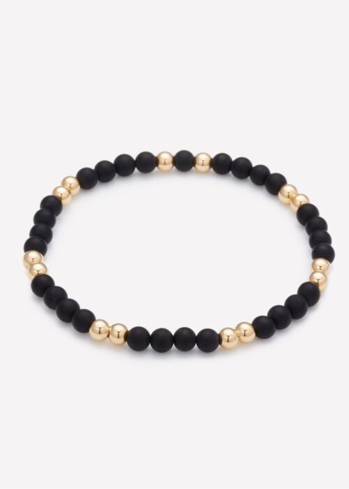 ANDREA ONYX BRACELET 4MM