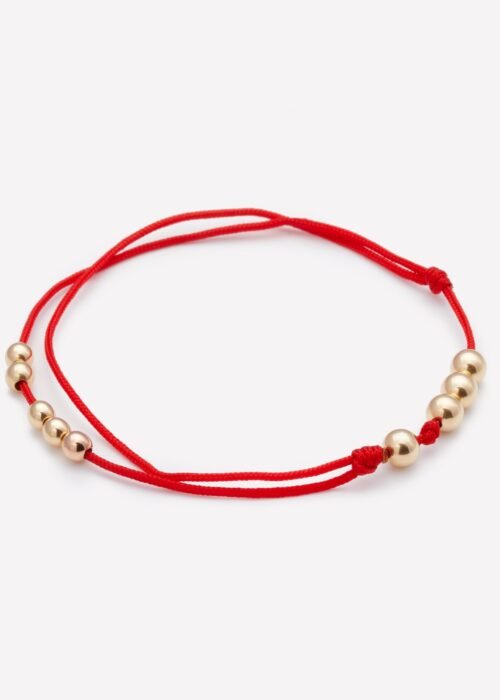MISHA RED STRING BRACELET