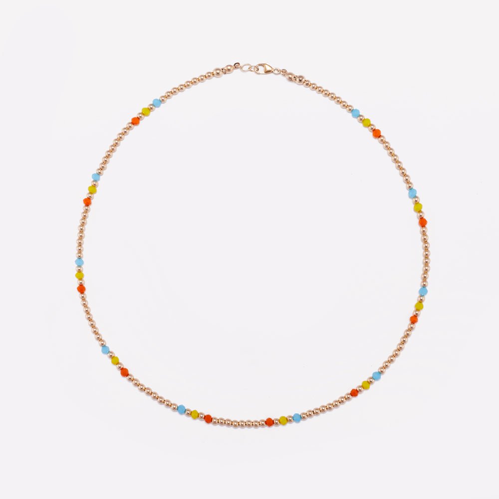 MILA RAINBOW NECKLACE 3MM