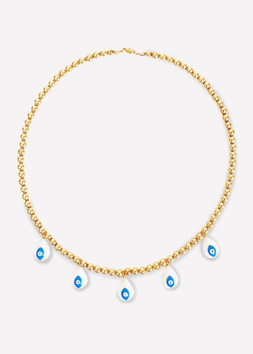 RANIA EYE NECKLACE 6MM