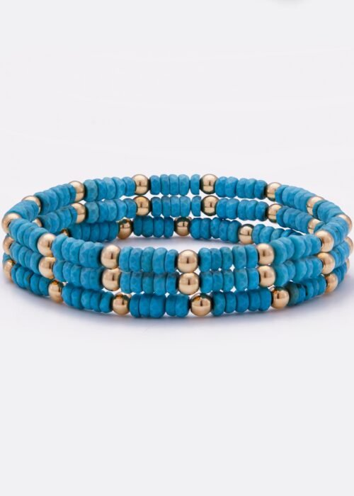 EVA TURQUOISE BRACELET 4MM