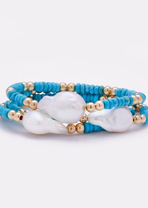 AQUA EVA BRACELET 4MM